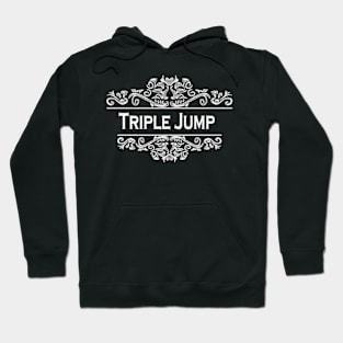 Triple Jump Sport Art Hoodie